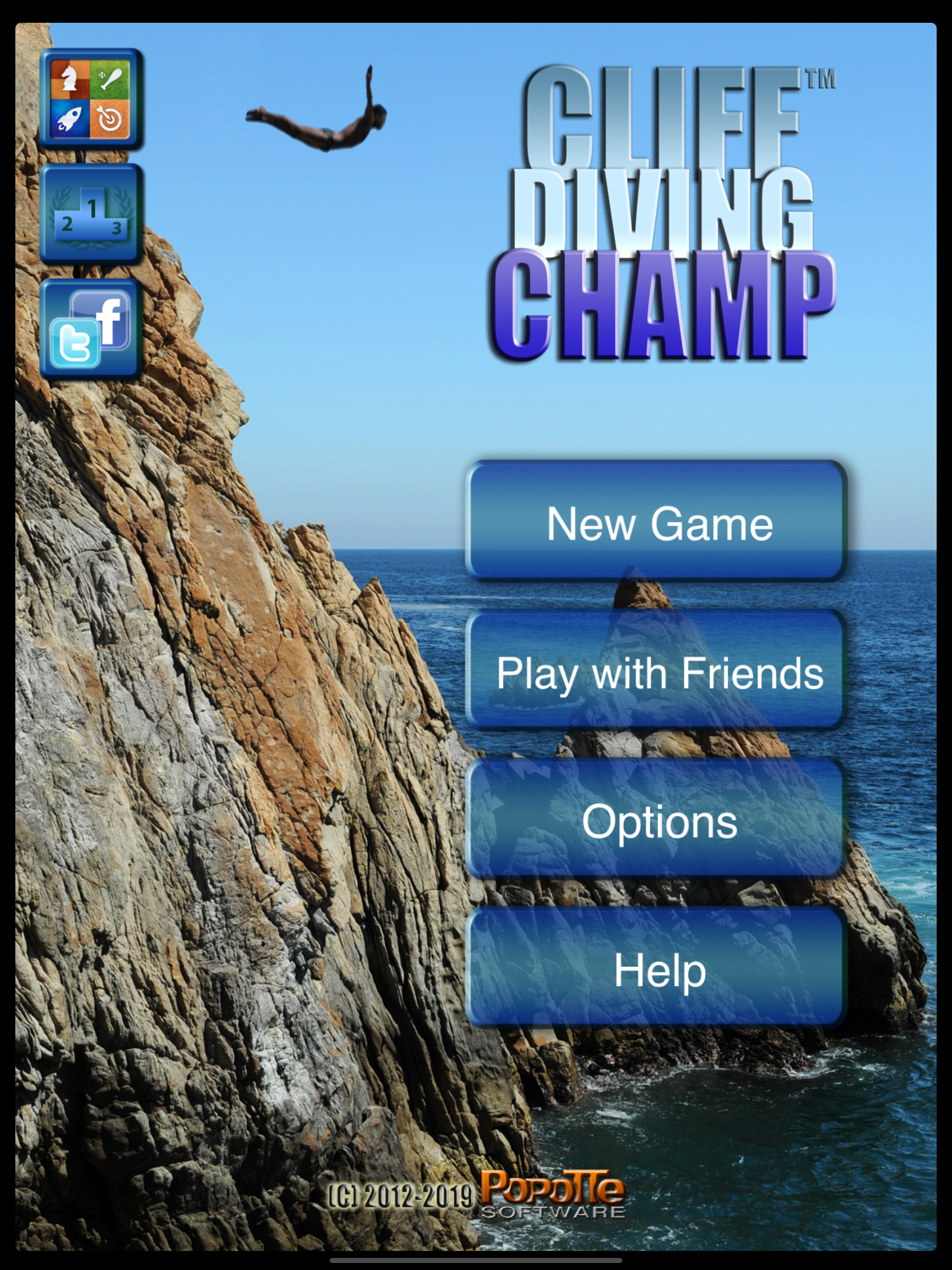 Cliff Diving Champ