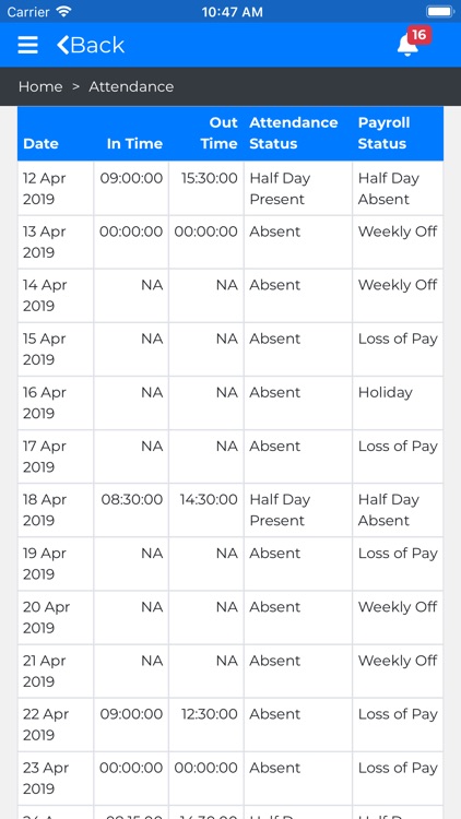 PeopleWorksMobile screenshot-4