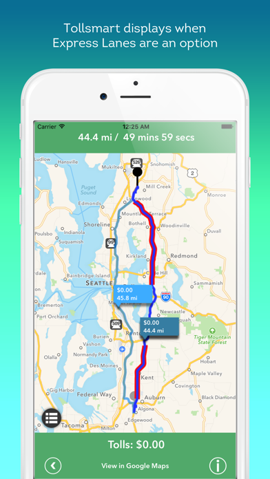 Tollsmart Toll Calculator for Cars, Trucks & RVs Screenshot 5