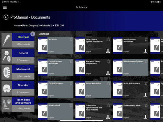 ProManual iPad screenshot 8 - Reference app
