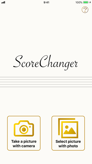 ScoreChanger app screenshot
