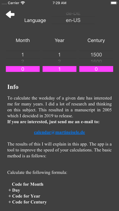 Screenshot #2 pour Calendar-Trainer