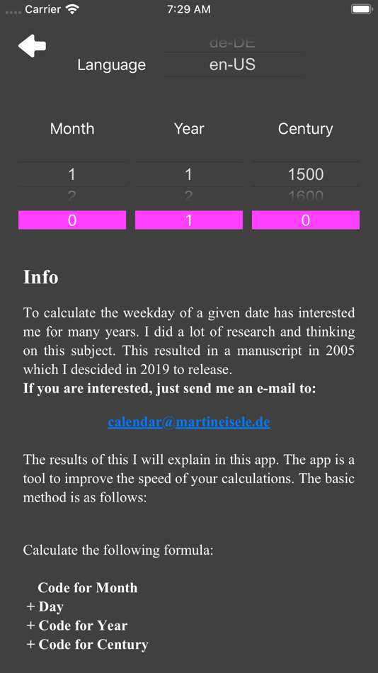 #2. Calendar-Trainer (iOS) 由: Martin Eisele