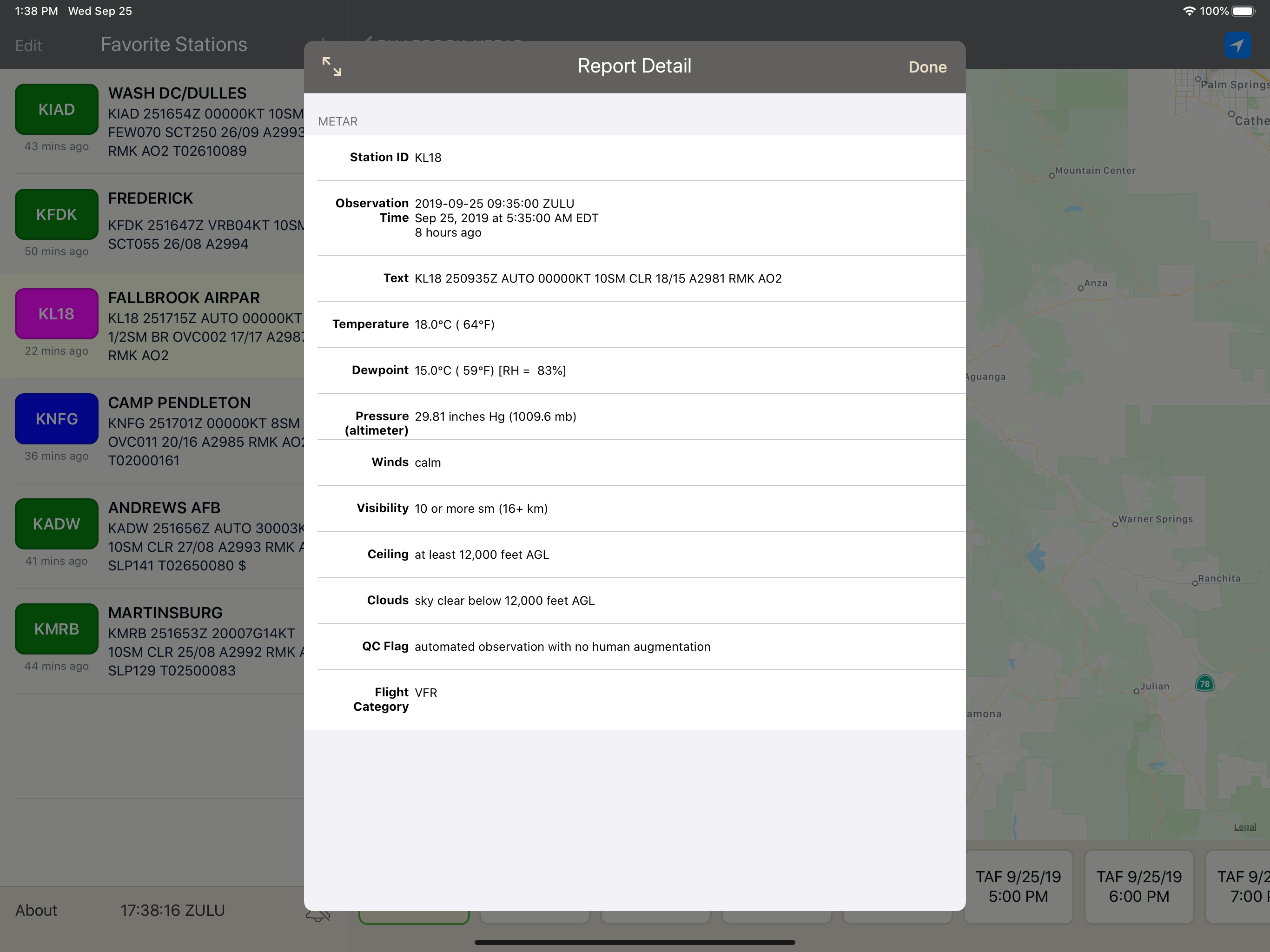 METARs Aviation Weather screenshot 13