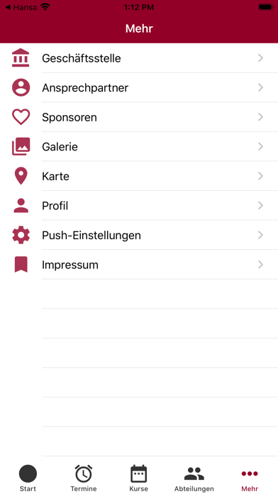TSG Offenbach - Bürgel e. V. Screenshot