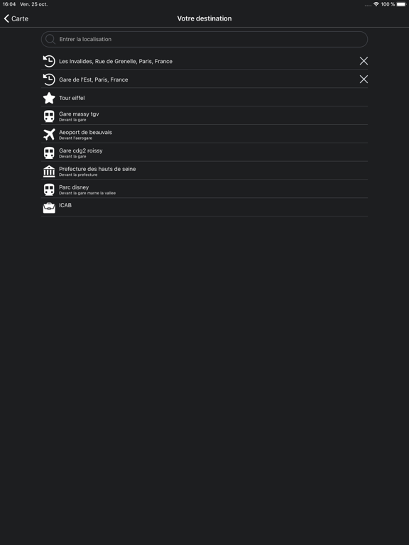 Screenshot #6 pour ICAB TAXI 92