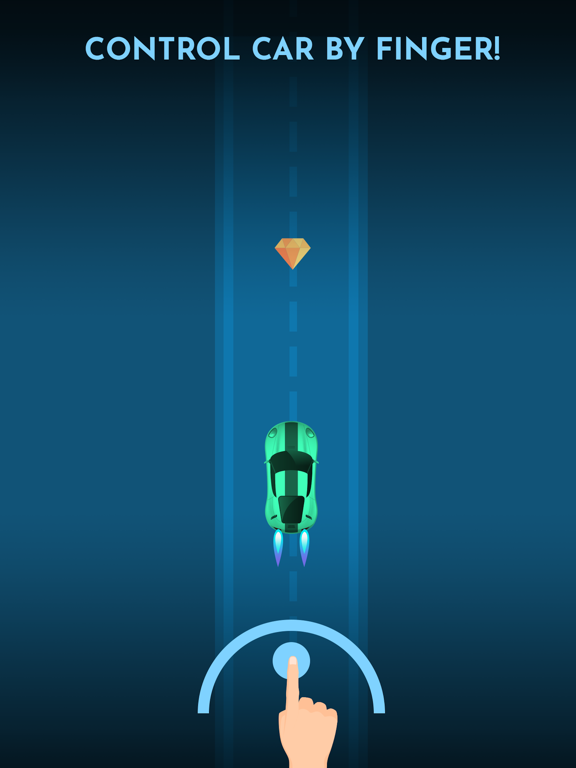 Screenshot #4 pour One Finger Drive