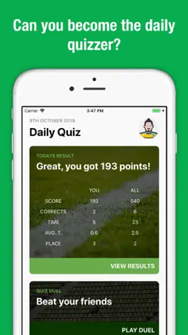 Game screenshot Daily Soccer Quiz hack