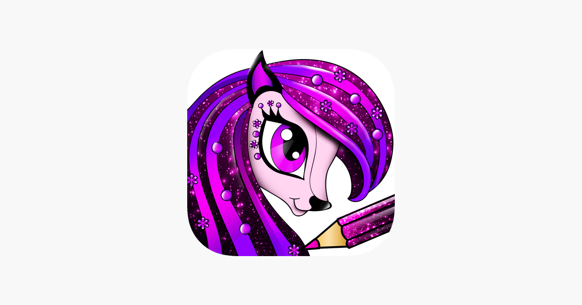 Pony Tegning Spill For Jenter On The App Store
