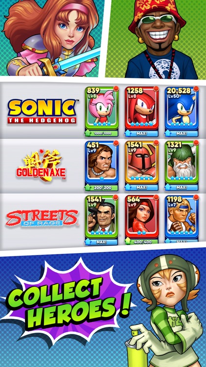 SEGA Heroes: Puzzle RPG Game screenshot-3