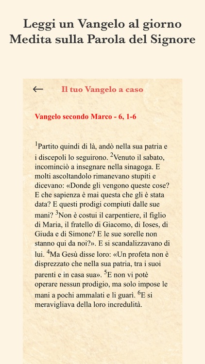 Vangelo a Caso