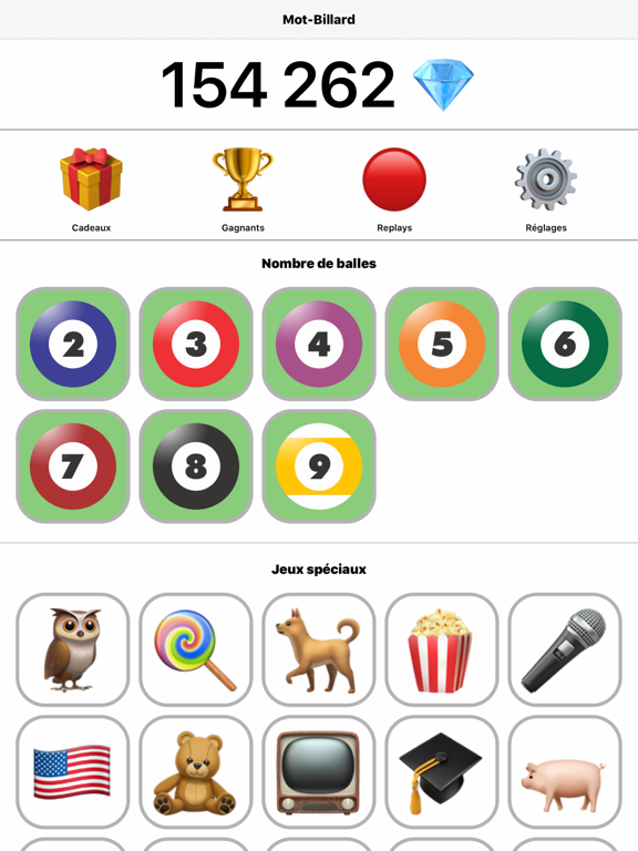 Screenshot #6 pour Mot-Billard