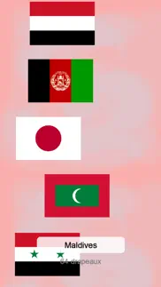 test des drapeaux du monde iPhone Captures Décran 3