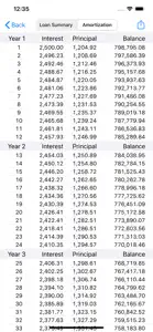 RECalc Mortgage Calculator screenshot #3 for iPhone