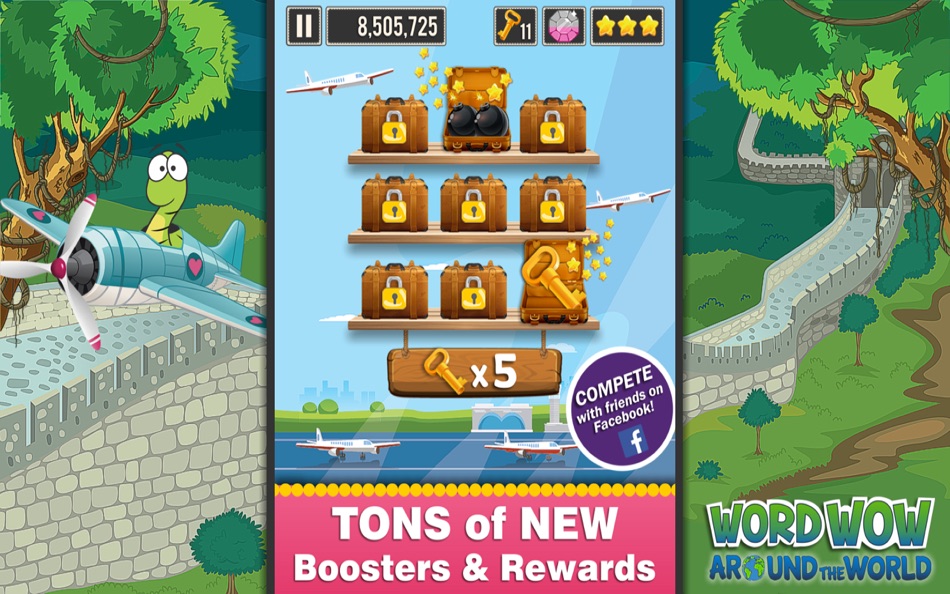 #4. Word Wow Around the World (macOS) By: DonkeySoft Inc.