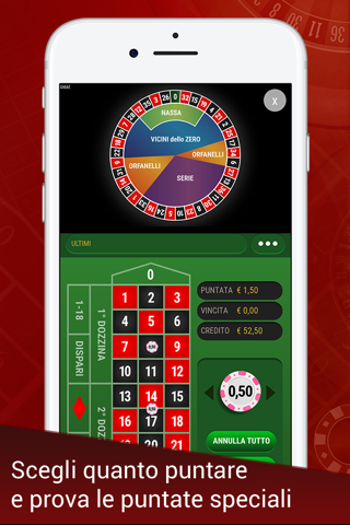 Sisal Roulette screenshot 3