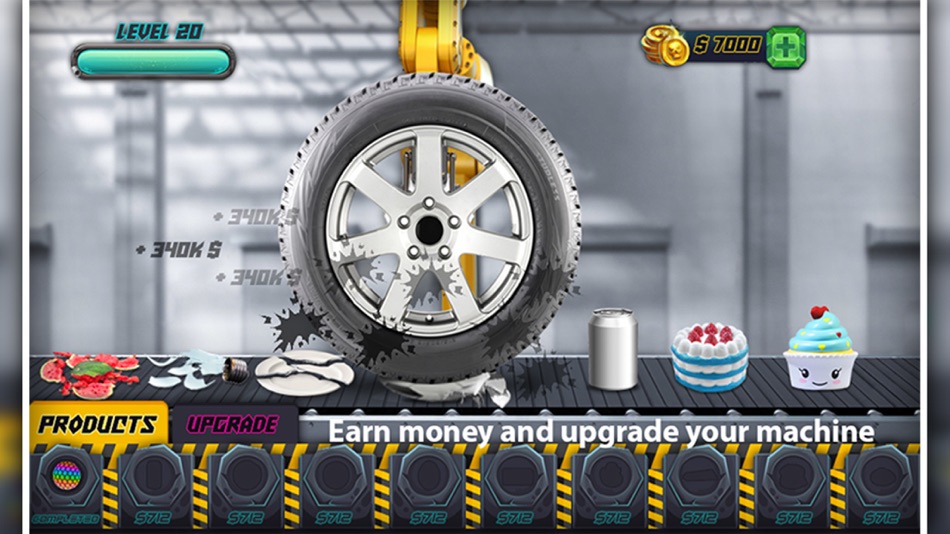 #4. Crushing Things With Car Tyre (iOS) 由: Shanze Shafique