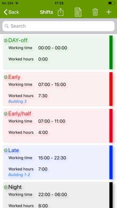 FlexR (Shift planner) screenshot 5