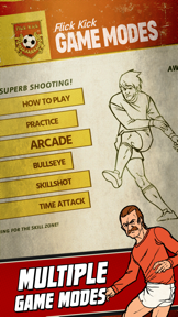 Flick Kick Football Kickoff screenshot