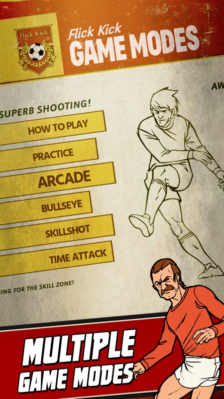 Flick Kick Football Kickoff screenshot 4