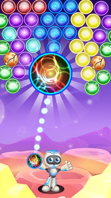 Robots Rescue : Bubble Blast screenshot-3