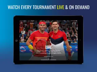 화면 캡처 1 Tennis TV - Live Streaming iphone