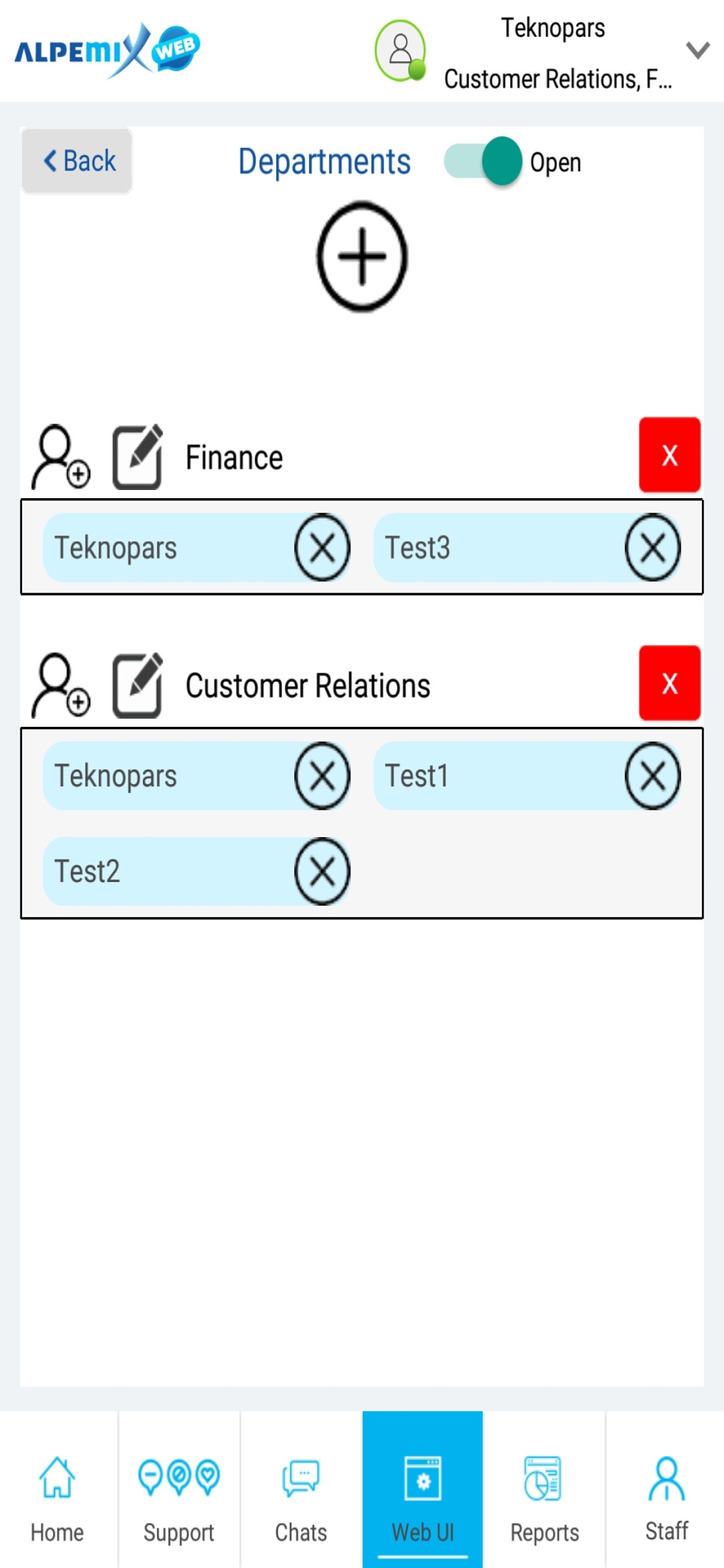 Live chat support - alpemixWeb screenshot 8