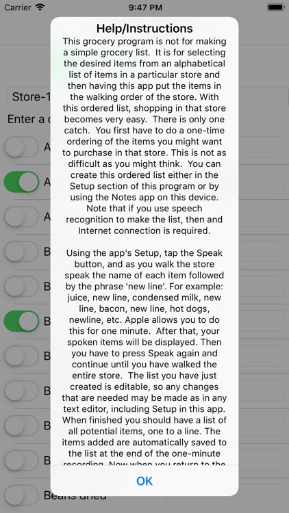 Grocery Ordered screenshot-8