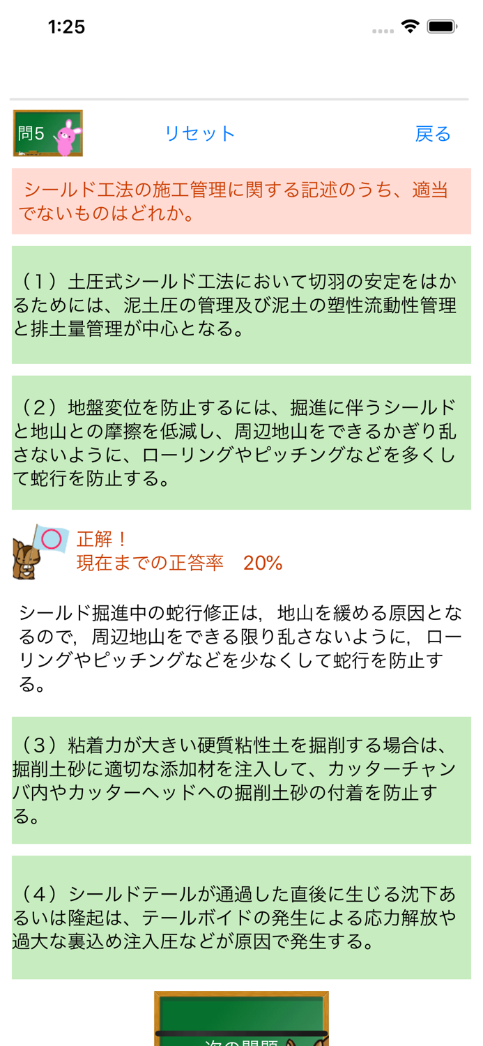 2級土木施工管理試験問題集lite　りすさんシリーズ
