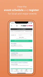 golf channel am tour iphone screenshot 3
