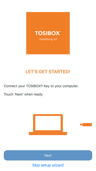 TOSIBOX Mobile Client Screenshot