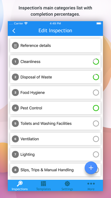 Screenshot #3 pour OnSite Checklists - Auditing