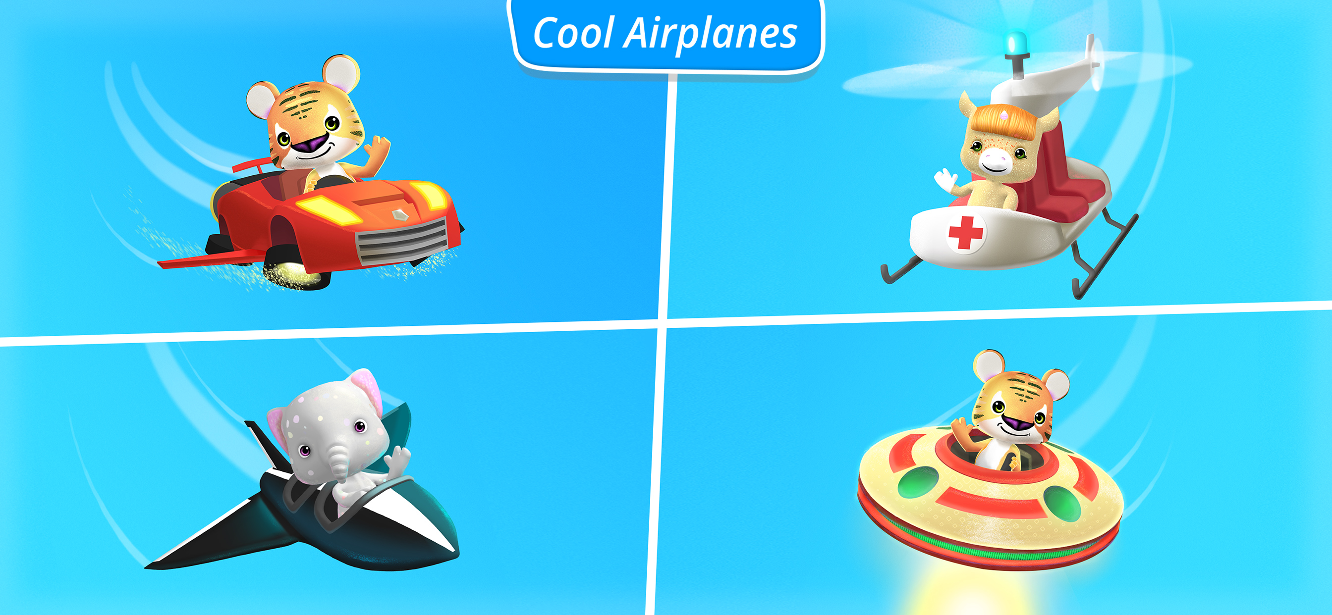 McPanda: Super Pilot Kids Game