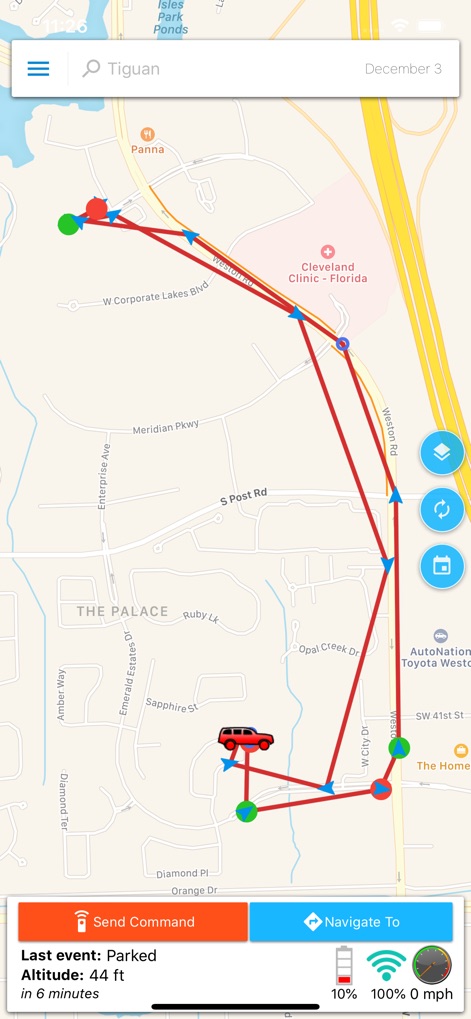 Optimus Tracking - Navigation App | MWM