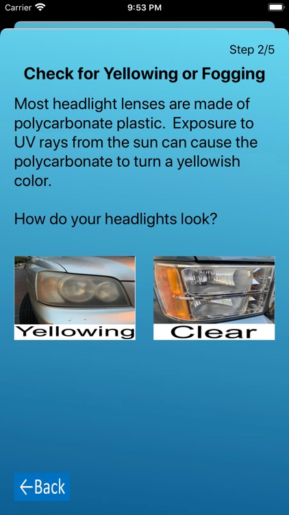 Headlight Checkup