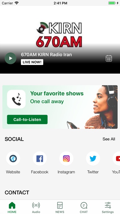 670AM KIRN Radio Iran by Lotus Communications Corp