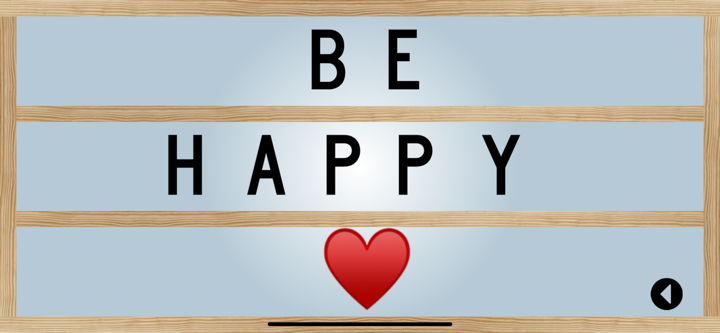 Light up letter box screenshot 4