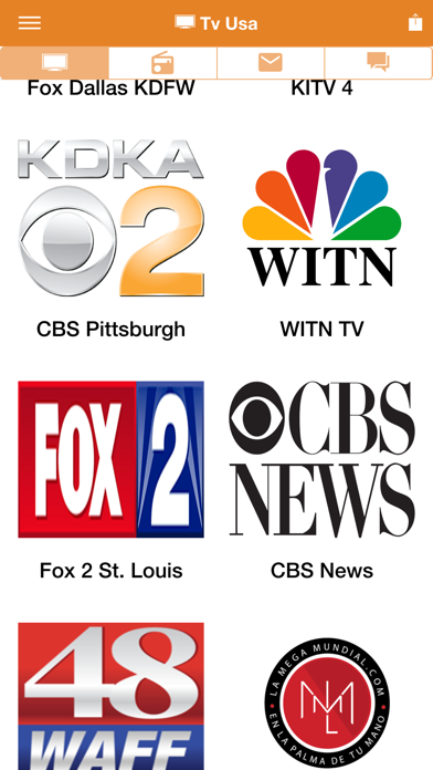 Screenshot #1 pour TV  EEUU