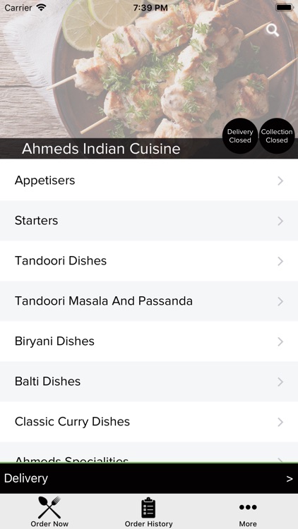 Ahmeds Indian Cuisine