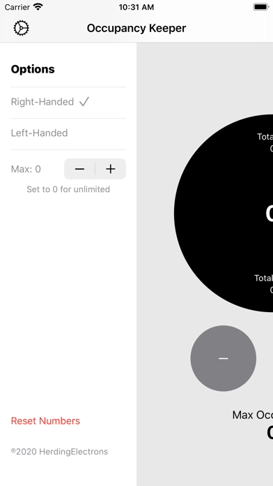 Occupancy Keeper Screenshot