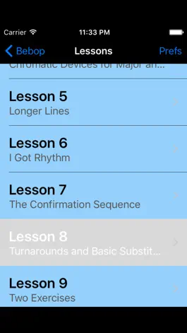 Game screenshot iImprov - Bebop apk