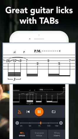 Game screenshot Learn and Play – Guitar Licks apk