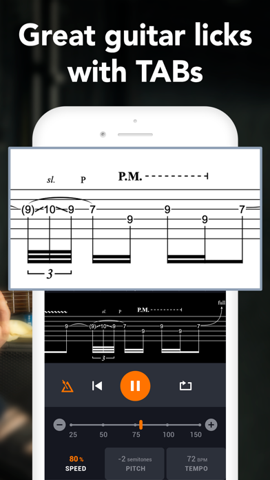 Learn and Play – Guitar Licks Screenshot