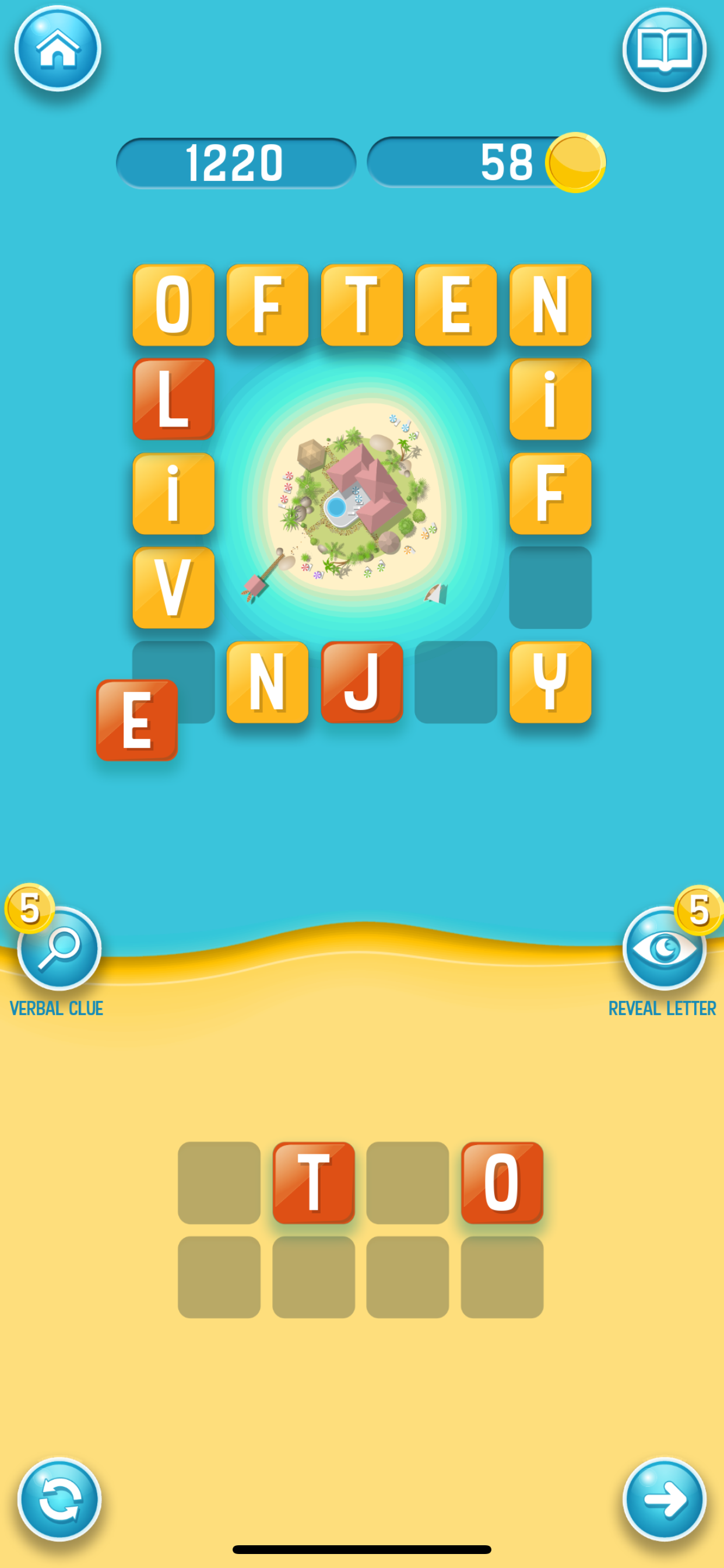 Crossword Island screenshot 8
