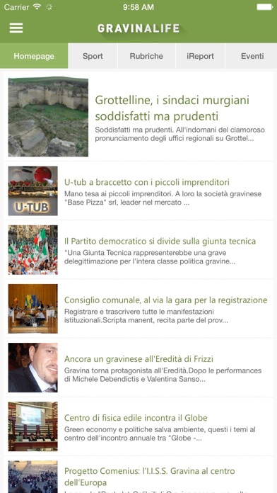 GravinaLife Screenshot 1 - AppWisp.com GravinaLife Screenshot 1 - AppWisp.com