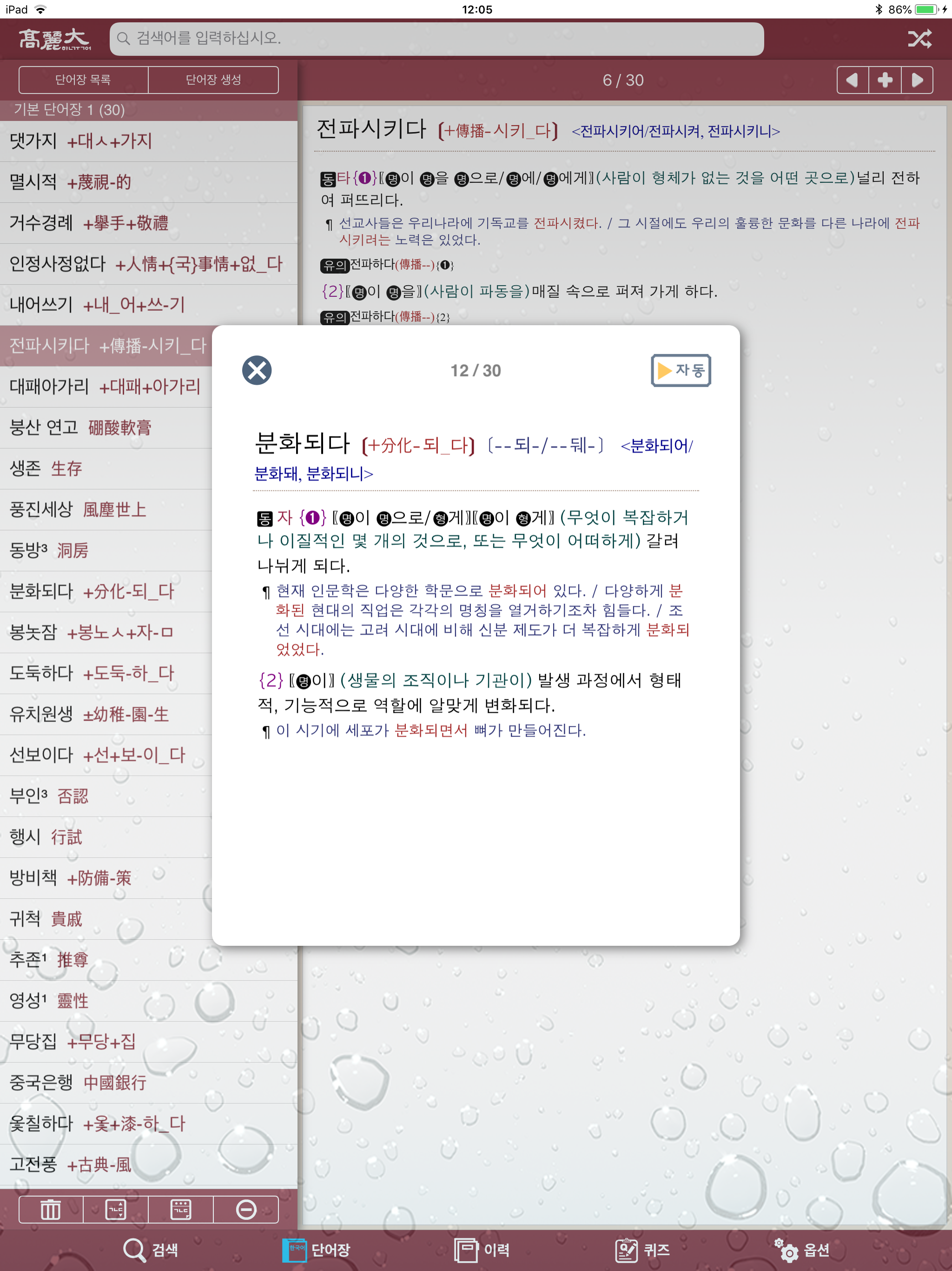 고려대 한국어사전 2012