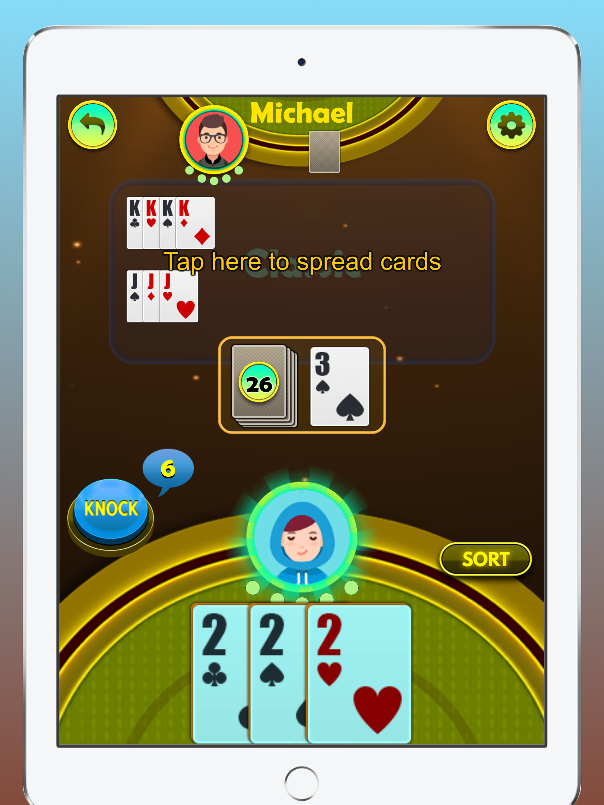 Tonk Offline Card Game