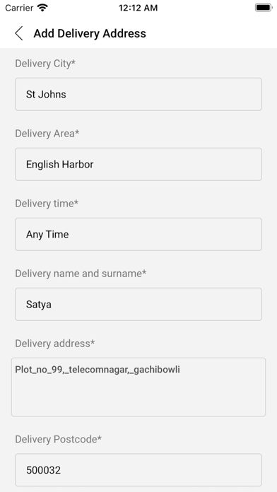 Internet Florist iPhone screenshot