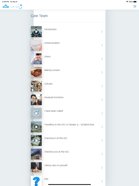 Screenshot #4 pour KLM Care Team