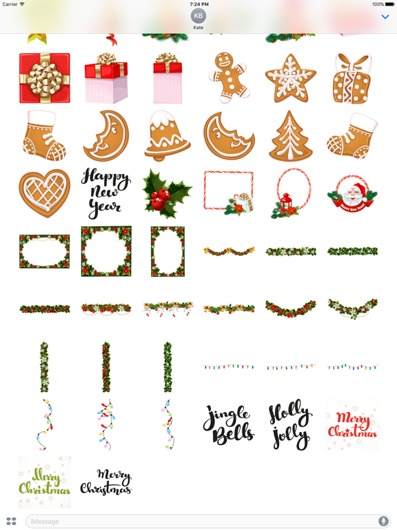 Screenshot #6 pour Beautiful Christmas Stickers